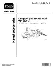 Toro 41594 Manual Del Operador