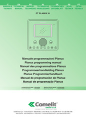 Comelit FT PLANUX 01 Hoja Técnica