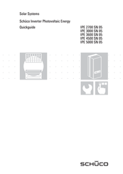 Schüco IPE 2700 SN 05 Manual Del Usuario