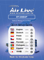 Ovislink Air Live WT-2000AP Manual Del Usuario