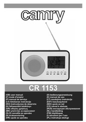 camry CR 1153 Manual De Uso