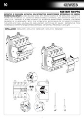 Gewiss RESTART RM PRO Guia De Inicio Rapido