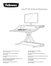 Fellowes Lotus DX Manual Del Usuario