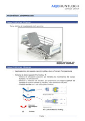 Getinge Arjohuntleigh ENTERPRISE 3000 Ficha Técnica