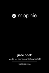 Mophie juice pack Manual Del Usuario