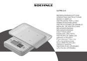 Soehnle ULTRA 2.0 Instrucciones De Manejo