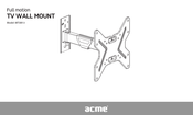 ACME MTSM13 Manual De Instrucciones