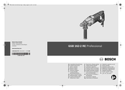 Bosch GSB 162-2 RE Professional Manual Original
