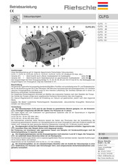 Rietschle CLFG 81 Instrucciones De Uso