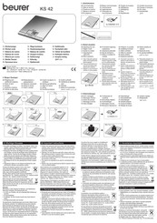 Beurer KS 42 Manual De Instrucciones