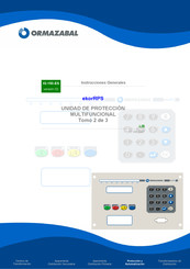 Ormazabal ekorRPS Instrucciones Generales