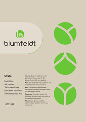 Blumfeldt 10031344 Manual De Instrucciones