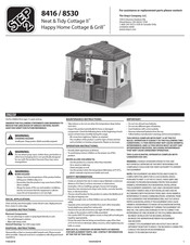 Step2 Happy Home Cottage & Grill Manual De Instrucciones
