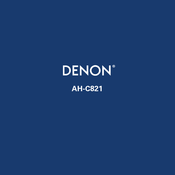 Denon AH-C821 Manual De Instrucciones