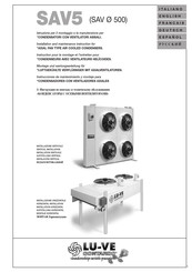 LU-VE SAV5 Serie Manual De Instrucciones