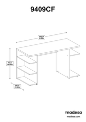 Madesa Moveis 9409CF Instrucciones De Montaje