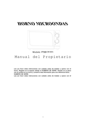 Mepamsa P70B17P-FY1 Manual Del Propietário