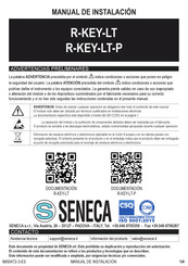 Seneca R-KEY-LT Manual De Instalación