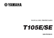 Yamaha T105SE Manual Del Propietário