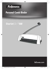 Fellowes Starlet 2+ 120 Manual Del Usuario