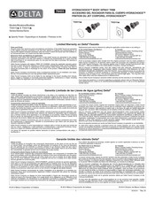 Delta HYDRACHOICE T50010 Serie Manual Del Usuario