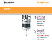 Renishaw RMP60 Guia De Inicio Rapido