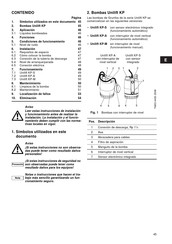 Grundfos Unilift KP-M Manual Del Usuario