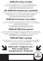 KidKraft 65400 Manual De Instrucciones