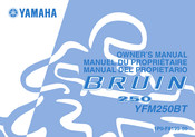 Yamaha Bruin 250 Manual Del Propietário