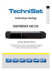 TechniSat DiGYBOXX HD CX Manual De Instrucciones