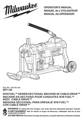 Milwaukee 2871-20 Manual Del Operador