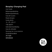 Bang & Olufsen Beoplay Charging Pad Guia Del Usuario