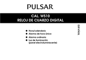 Pulsar CAL. W510 Manual De Instrucciones