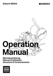 geberit 321413/0002 Manual De Operación