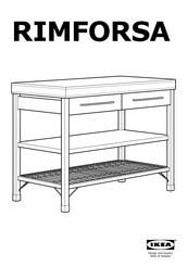 IKEA RIMFORSA Manual De Instrucciones