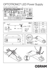 Osram OPTOTRONIC Manual Del Usuario