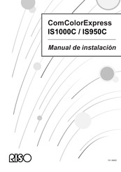 Riso ComColorExpress IS950C Manual De Instalación
