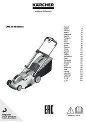 Kärcher LMO 36-46 Battery Manual De Instrucciones