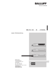 Balluff BML-S1A-Q/A-M-0-S184/KA Serie Manual De Instrucciones