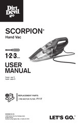 Dirt Devil SCORPION Manual De Instrucciones