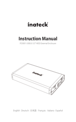 Inateck FE3001 Manual De Instrucciones