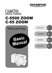 Olympus CAMEDIA C-5500 ZOOM Manual Del Usuario