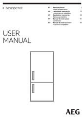 AEG S83930CTX2 Manual De Instrucciones