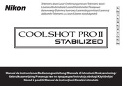 Nikon COOLSHOT PRO II STABILIZED Manual De Instrucciones