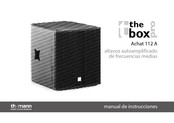 thomann the box pro Achat 112 A Manual De Instrucciones