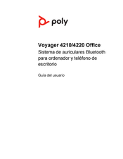 Poly Voyager 4220 Office Guia Del Usuario