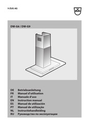 V-ZUG DW-G9 Manual De Utilización