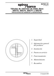 Spirax Sarco SDCV3 Instrucciones De Instalación Y Mantenimiento