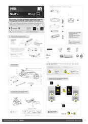 Petzl NAO+ Manual De Instrucciones