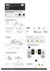 Petzl NAO Manual De Instrucciones